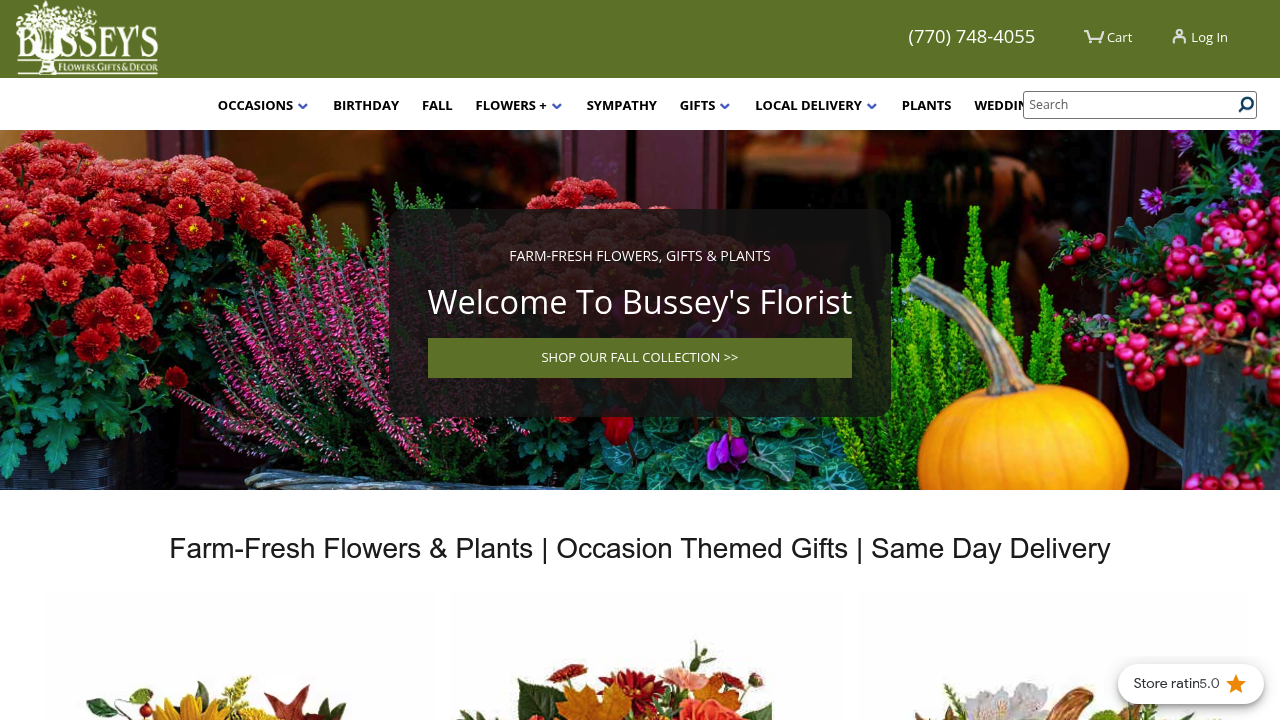 Bussey’s Flowers Gifts & Decor