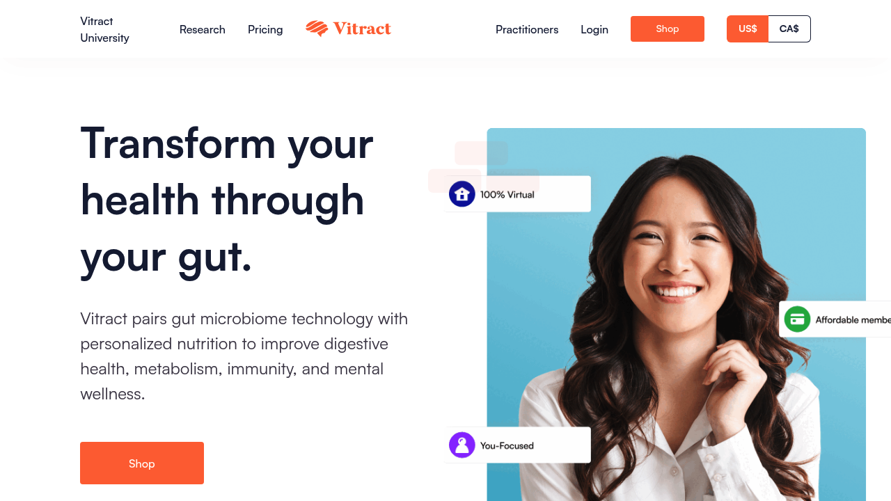 Vitract - Transforming your health through your gut