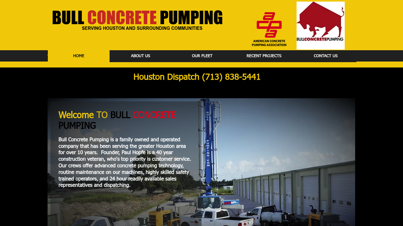 BULL Concrete Pumping professional concrete services