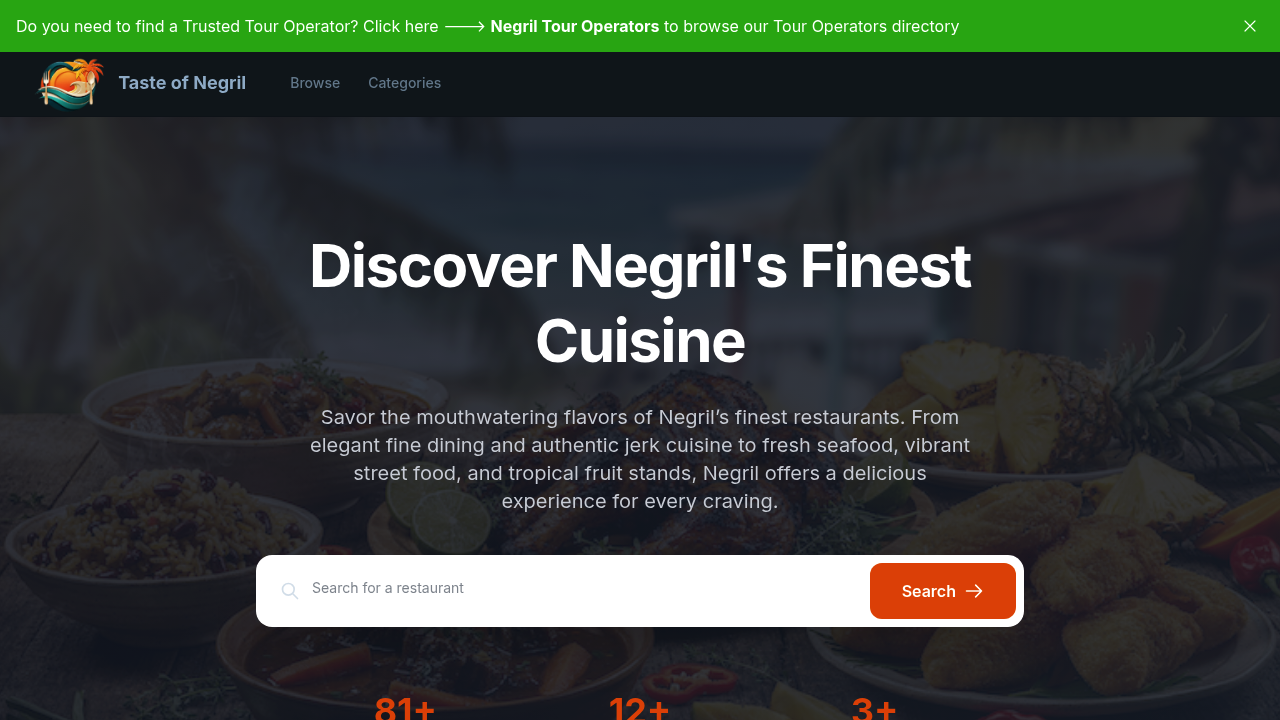 Discover Negril's Finest Cuisine