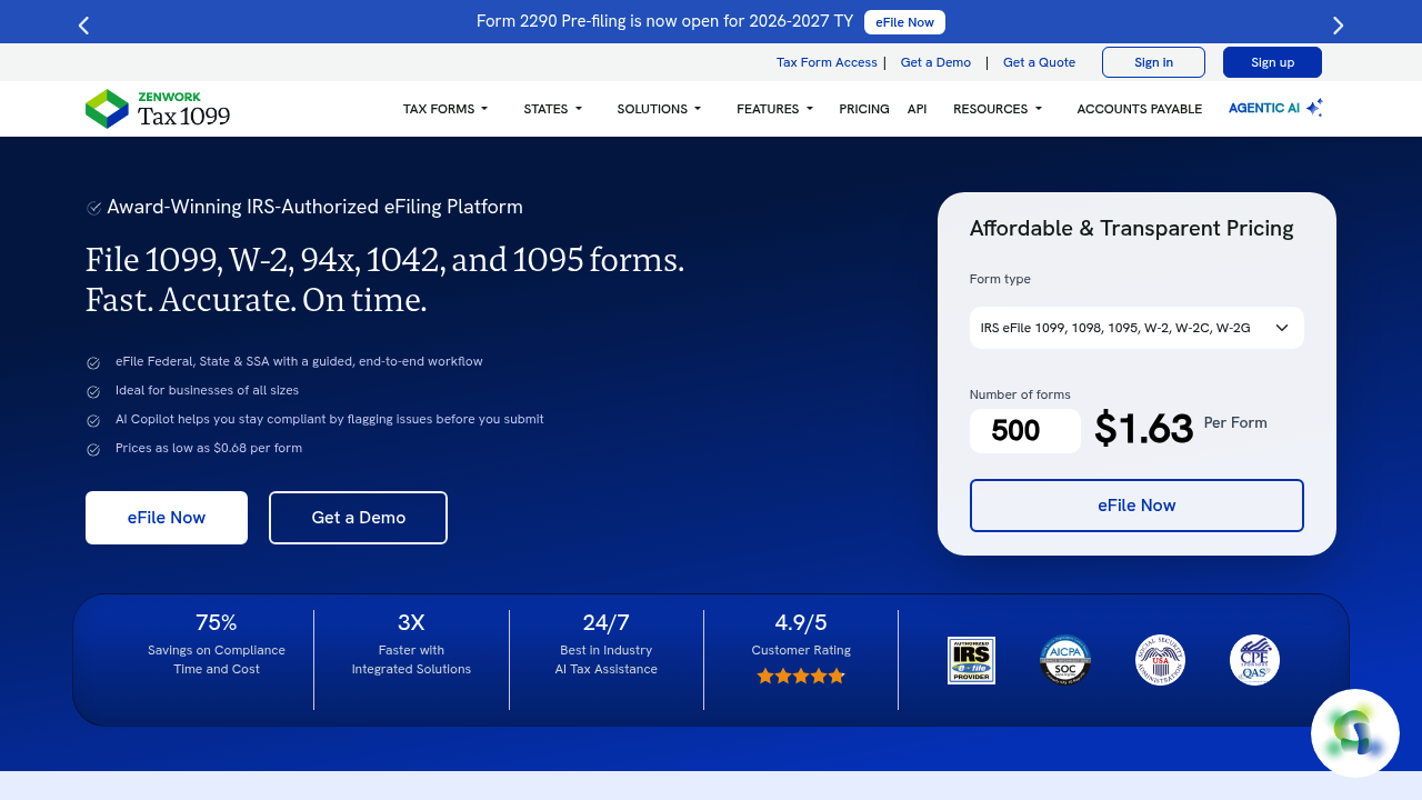 1099 tax partner