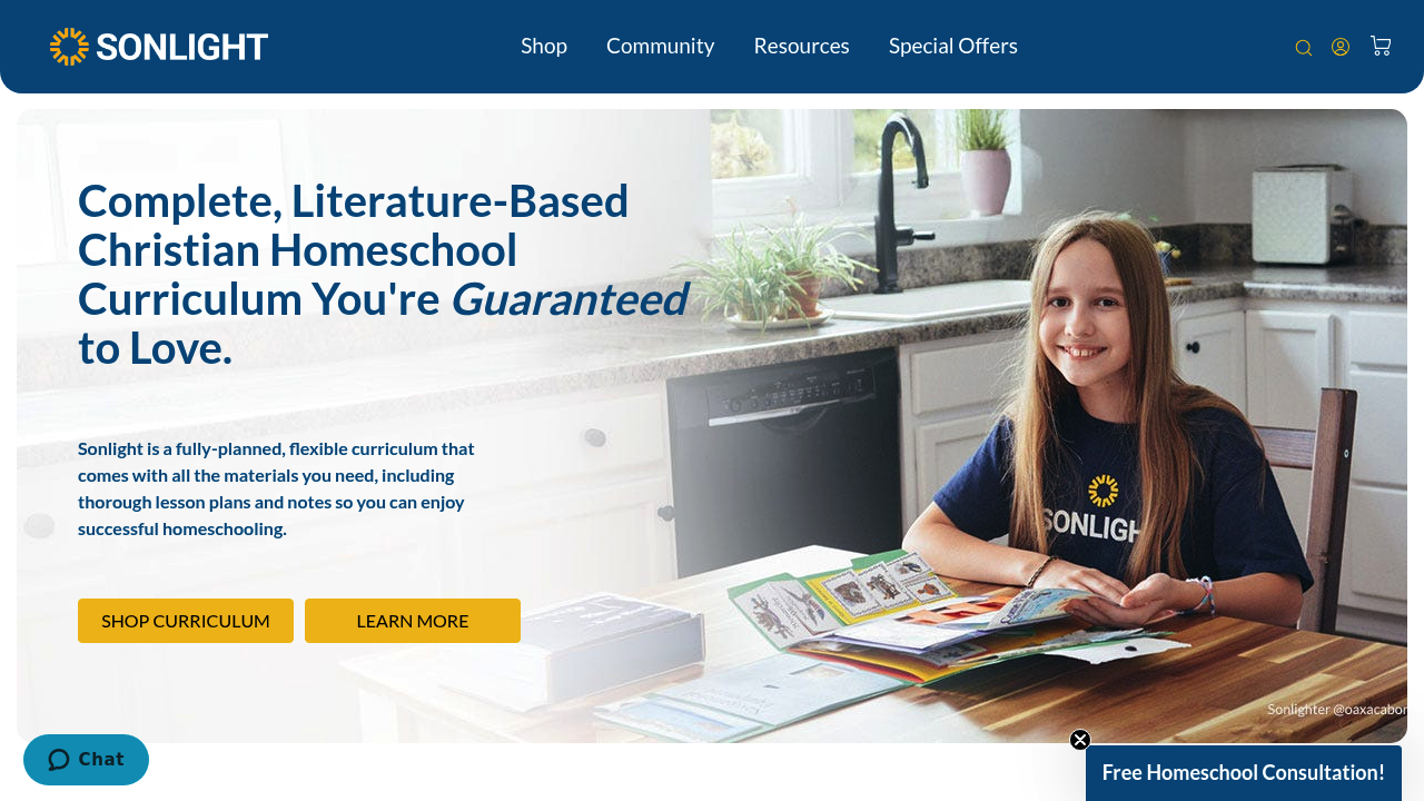 Sonlight Christian Homeschool