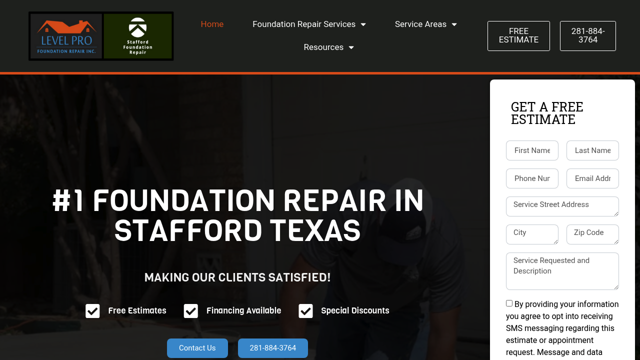 Stafford Foundation Repair professional foundation repair services