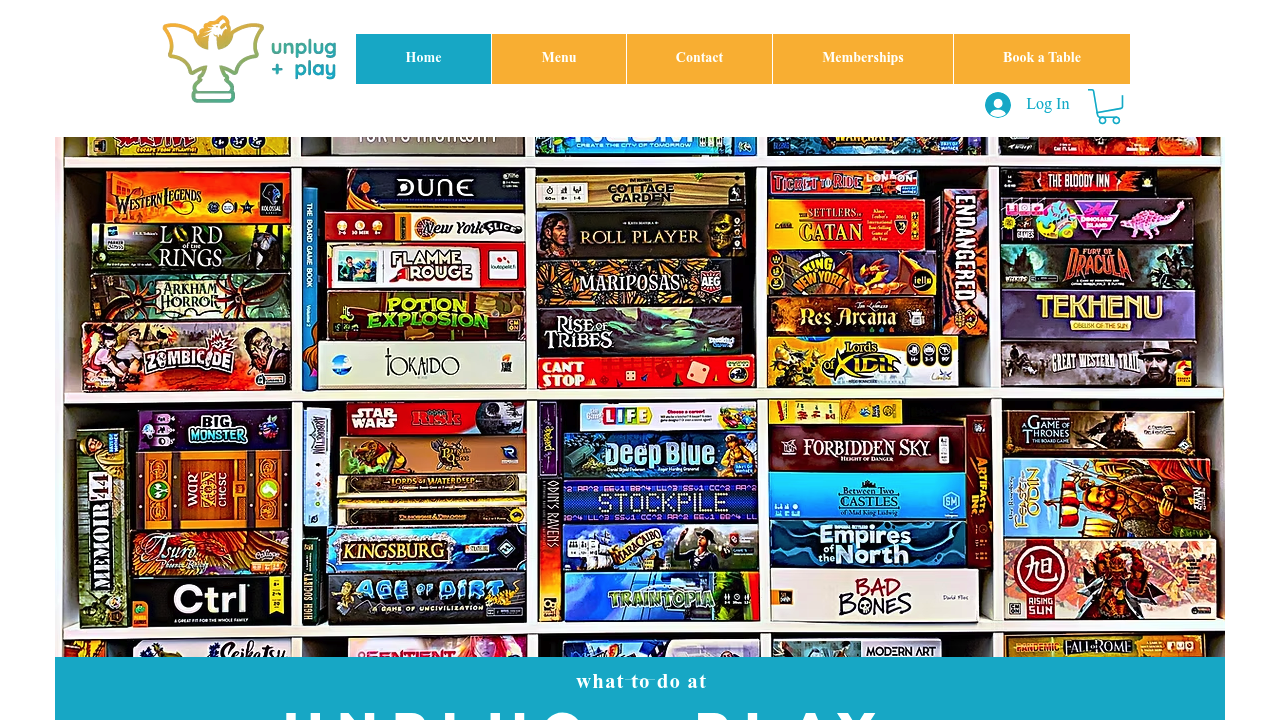 Unplug + Play Guildford board game cafe