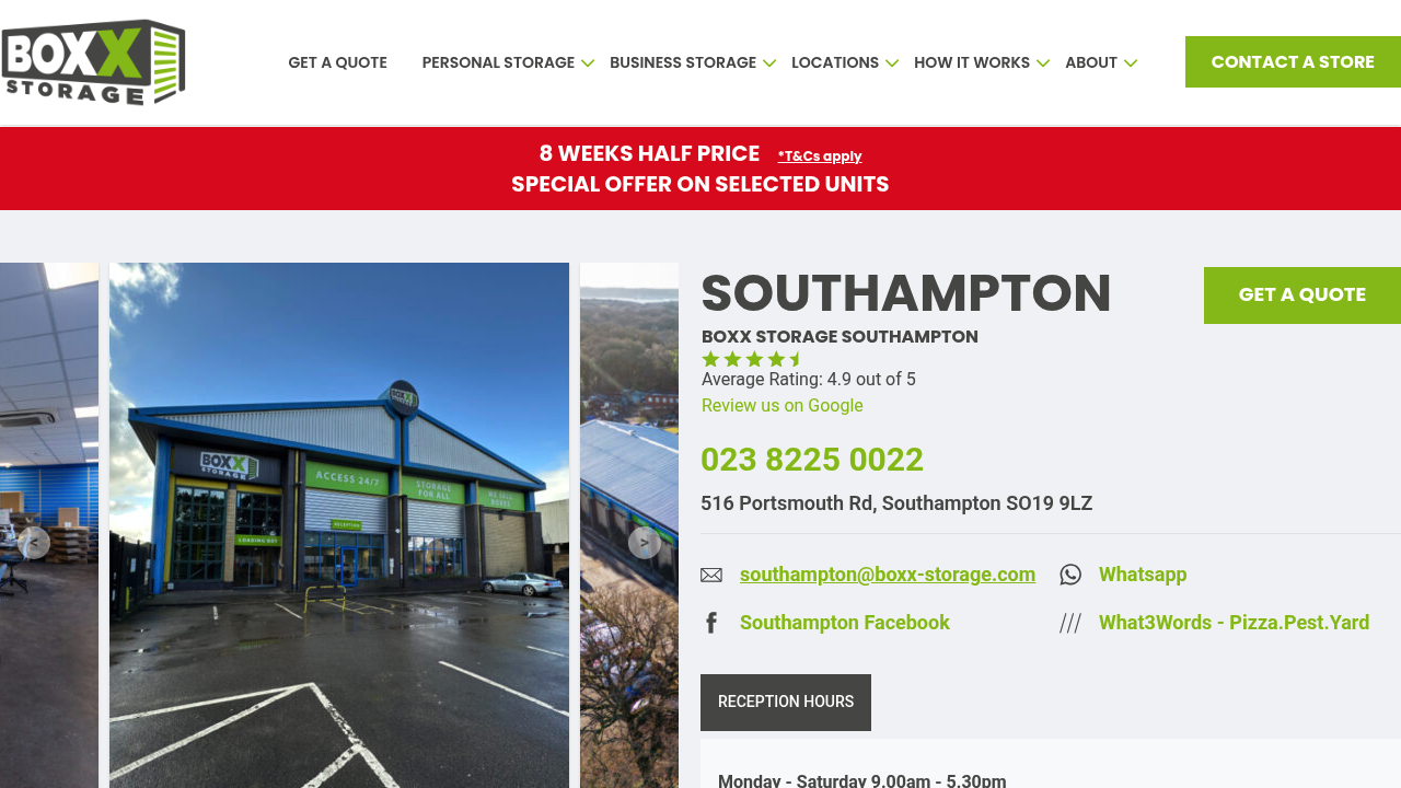 Boxx Storage Southampton