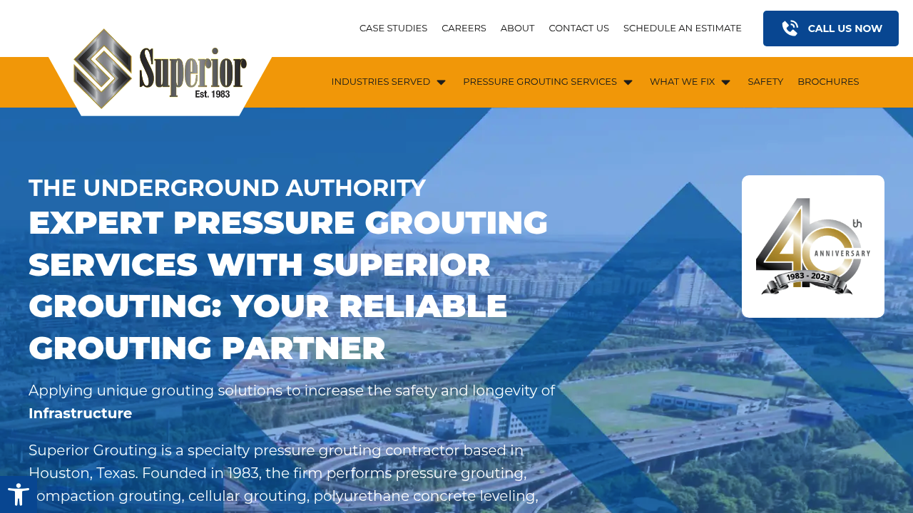 Superior Grouting Concrete Leveling Services professional concrete services