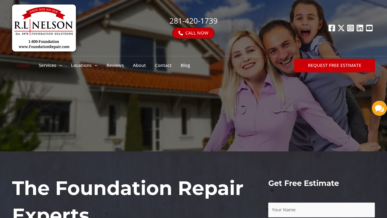 R.L.NELSON Foundation Solutions professional foundation repair services