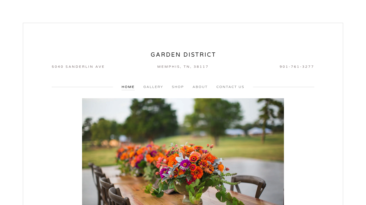 Garden District