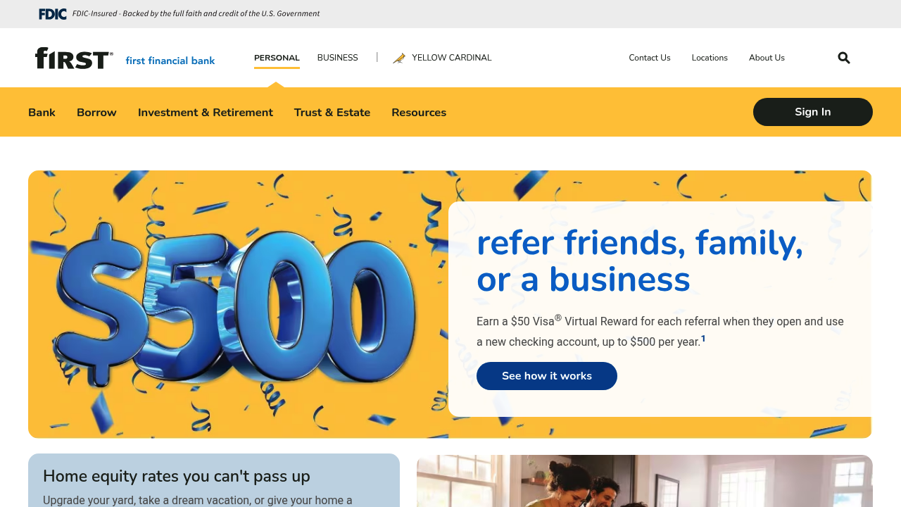 1st Financial Bank USA