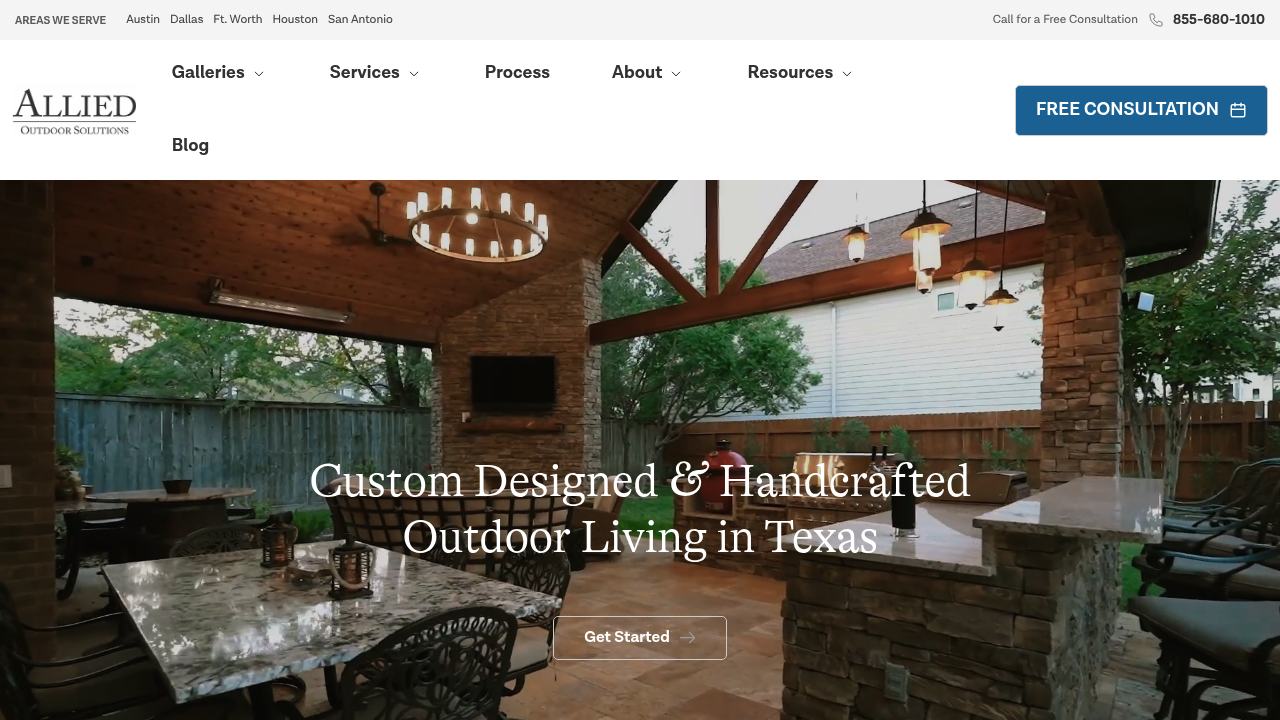 Allied Outdoor Solutions professional concrete services