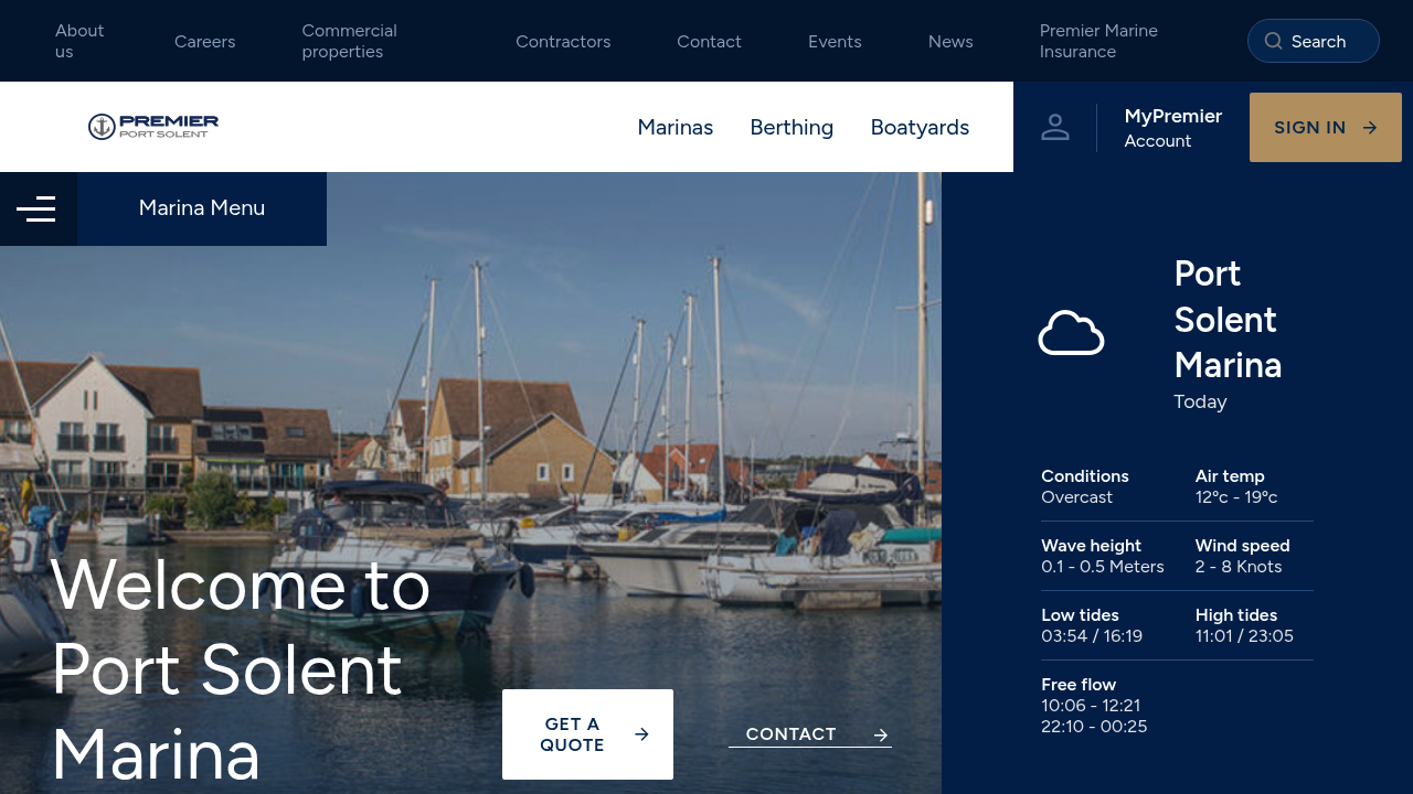 Premier Port Solent Marina & Boatyard
