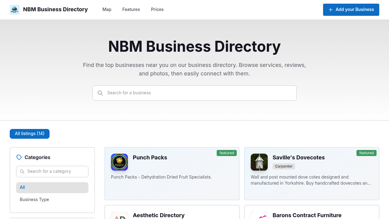 NBM Business Directory