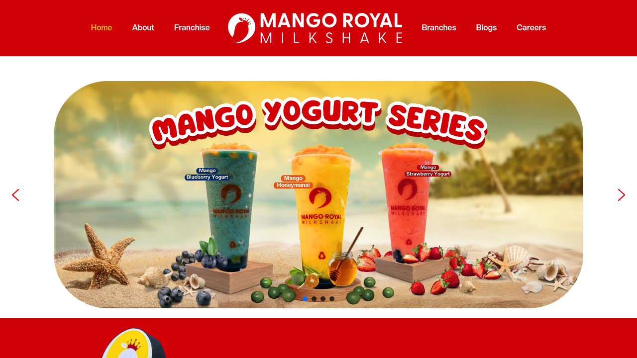 MANGO ROYAL MILKSHAKE | Philippine Franchise