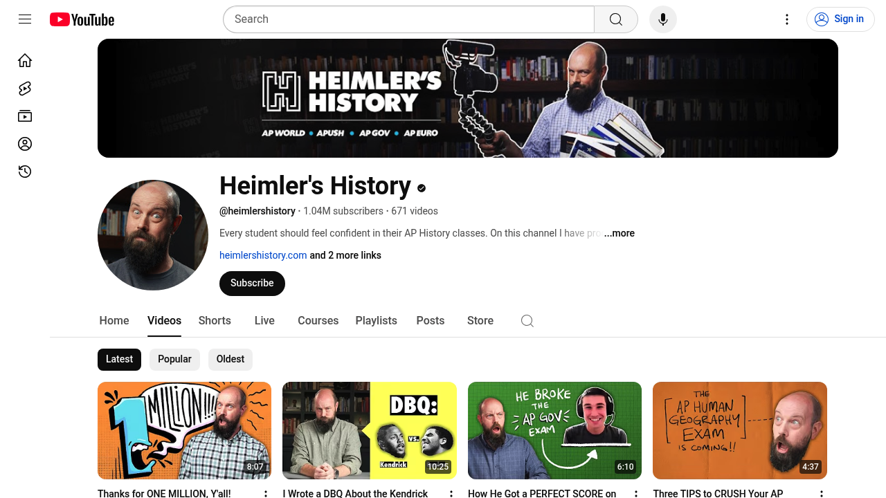 Heimler's History