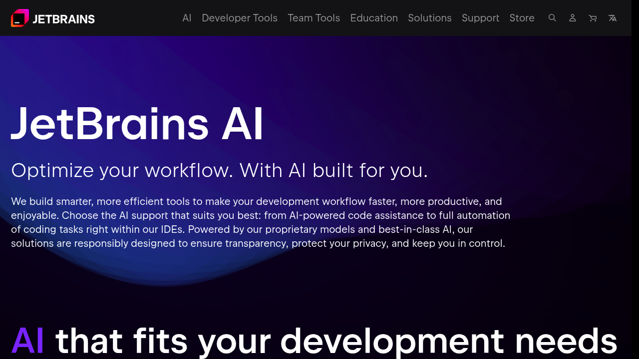 JetBrains AI