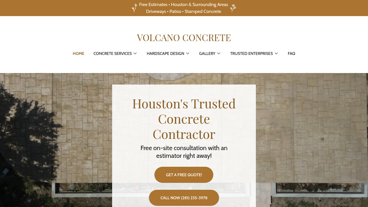 Volcano Concrete