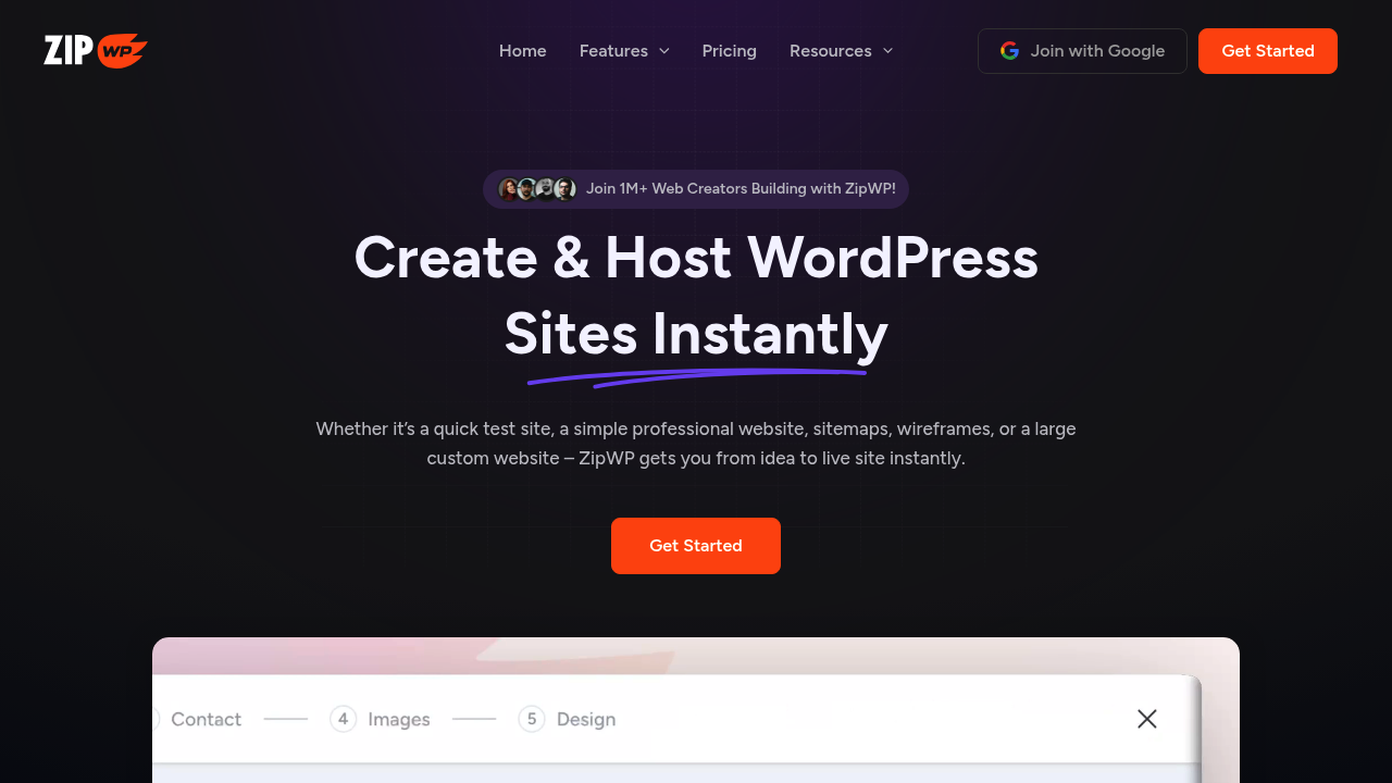 ZipWP - Create & Host WordPress Sites Instantly