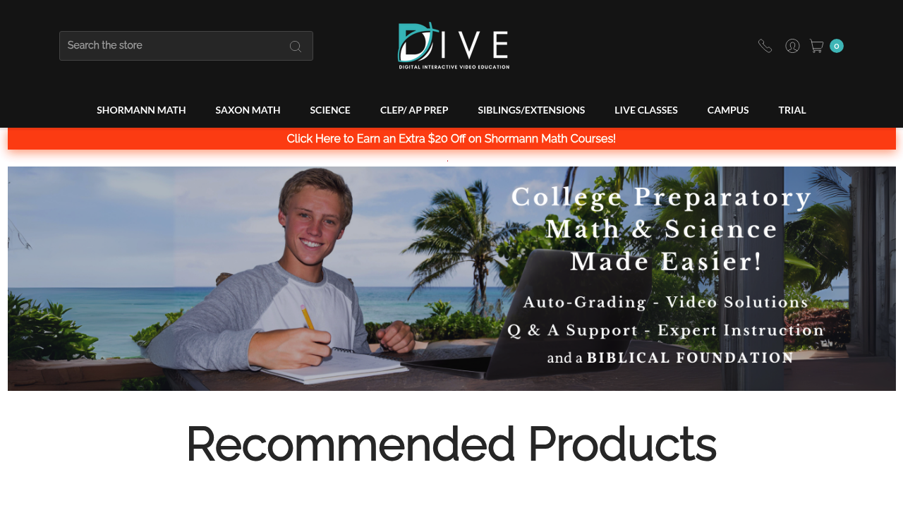 DIVE Into Math