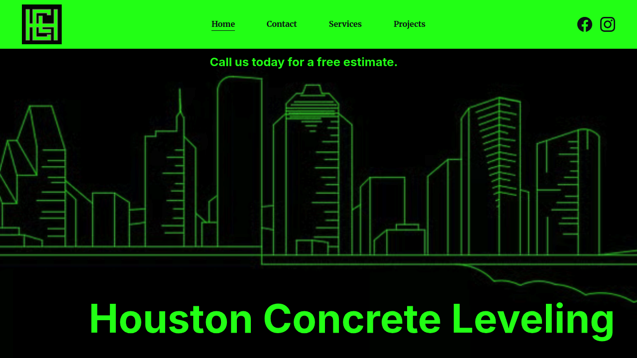 #1 Houston Concrete Leveling professional concrete leveling services