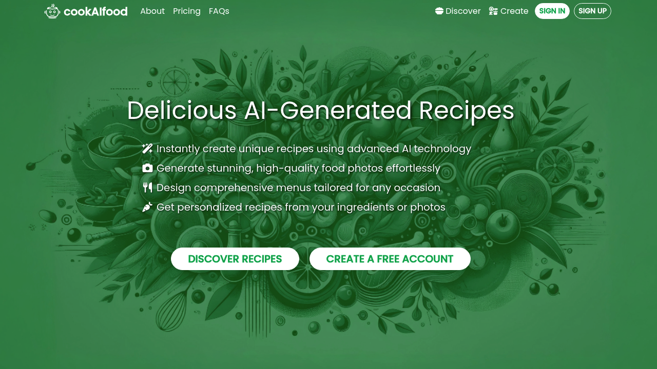 CookAIFood | AI Recipes