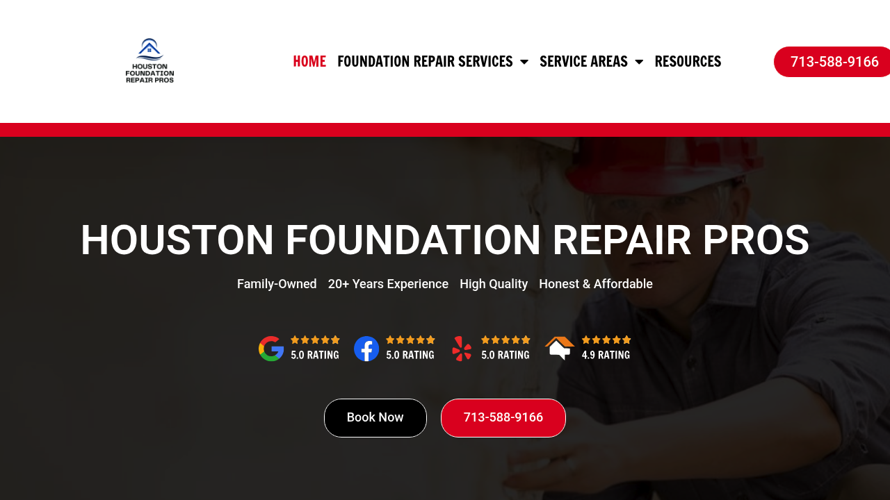 Houston Foundation Repair Pros professional foundation repair services