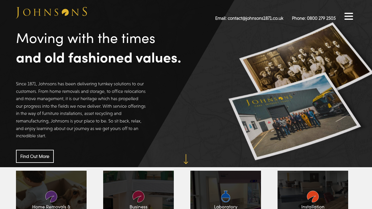 Johnsons 1871 business image