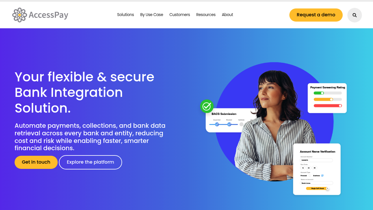 AccessPay bank integration platform