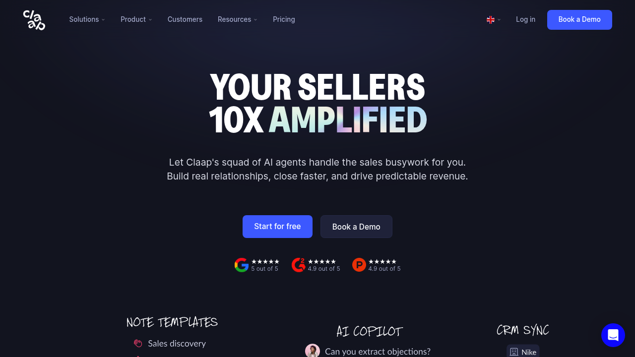 Claap - Your AI Sales Assistant