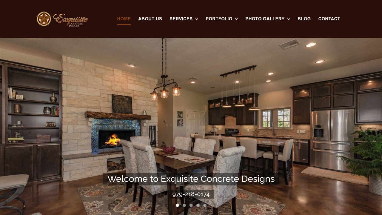 Exquisite Concrete Designs