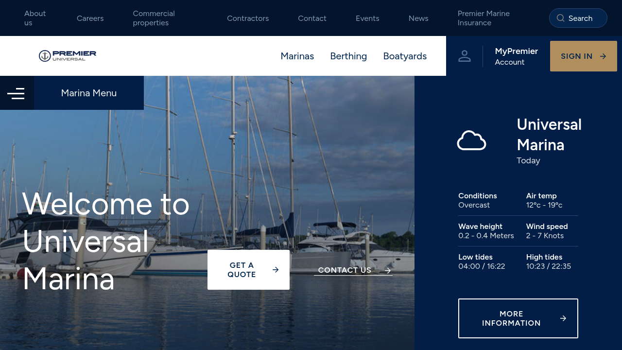 Premier Universal Marina and Boatyard
