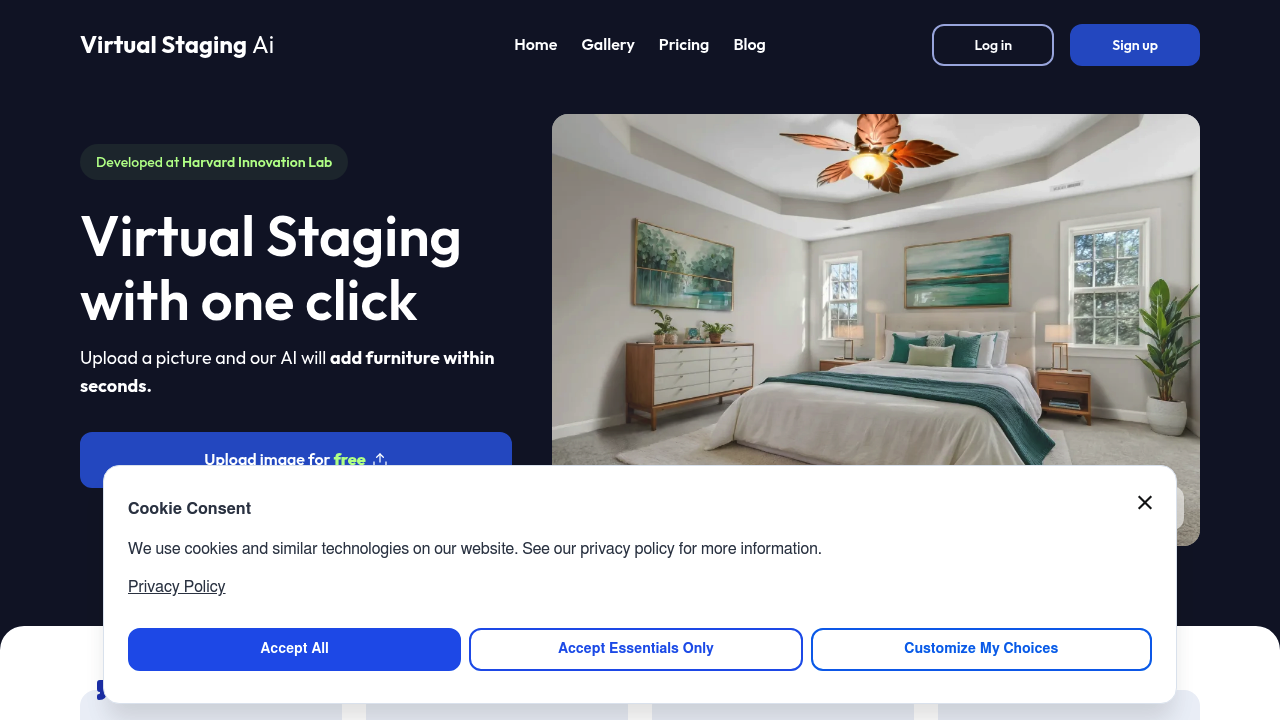 Virtual Staging AI - One click virtual staging