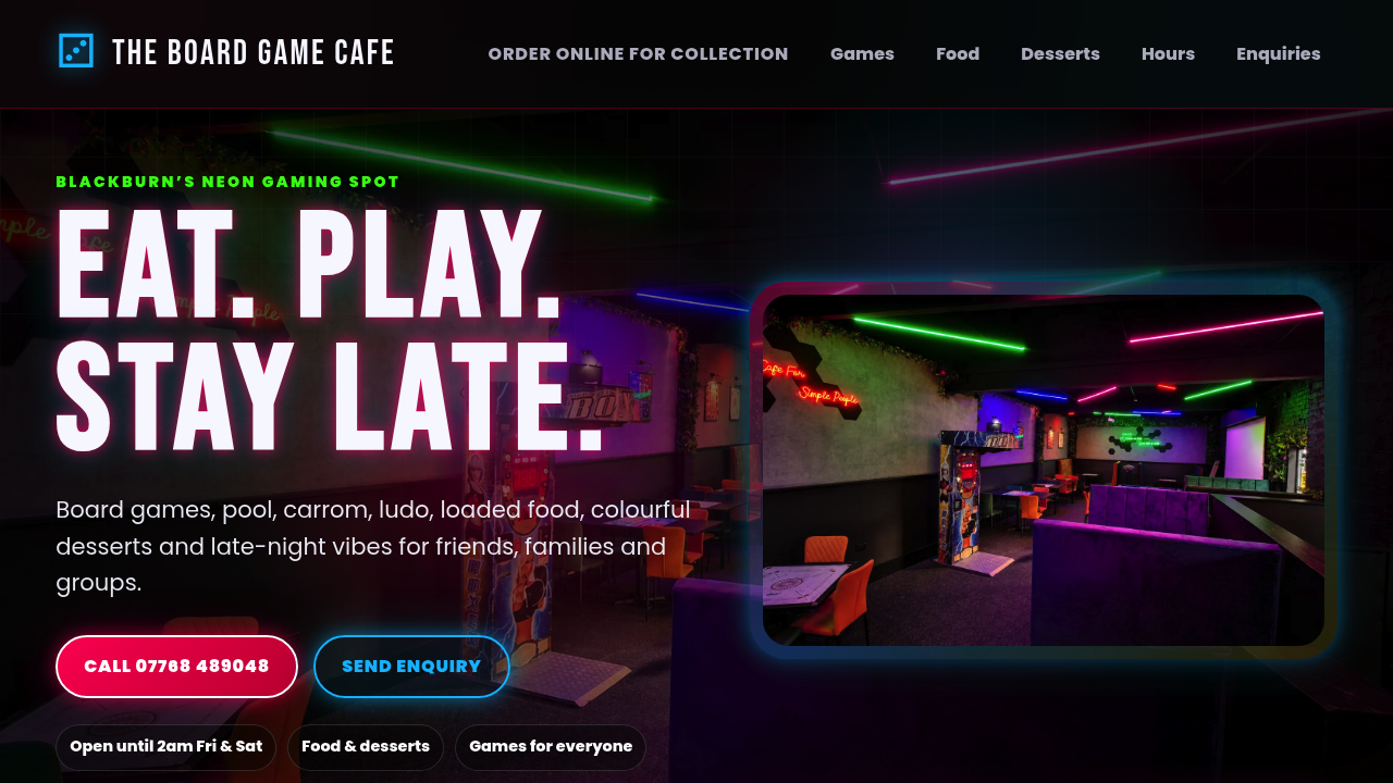 The Board Game Cafe - Blackburn