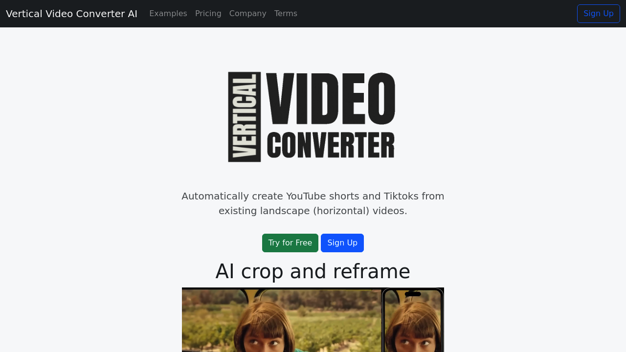 Vertical Video Converter
