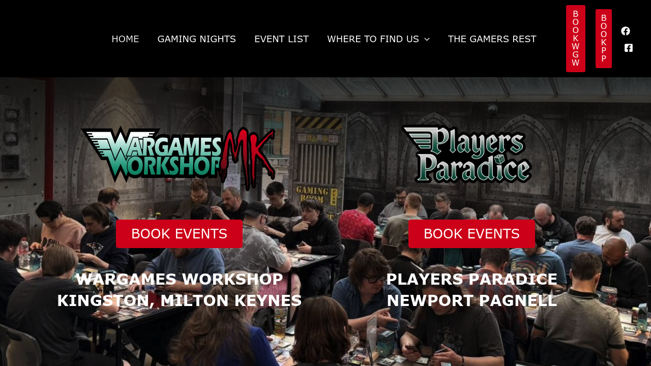Wargames Workshop Milton Keynes gaming venue