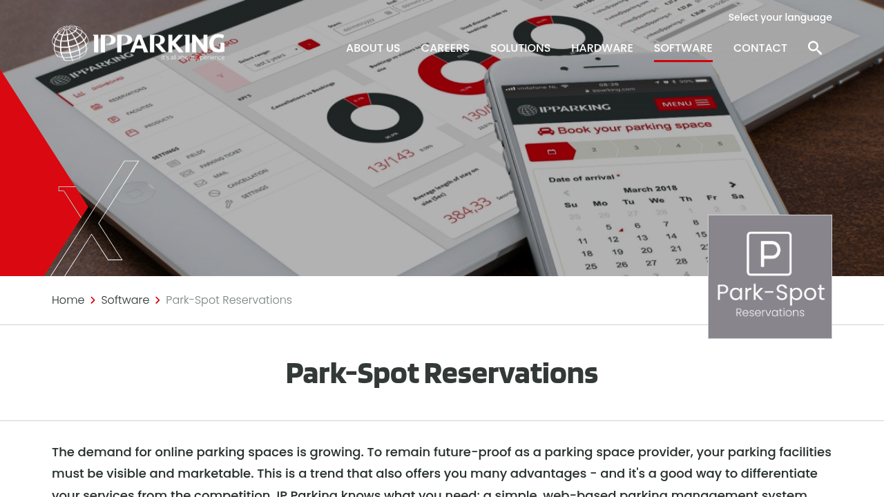 Park-Spot Reservations