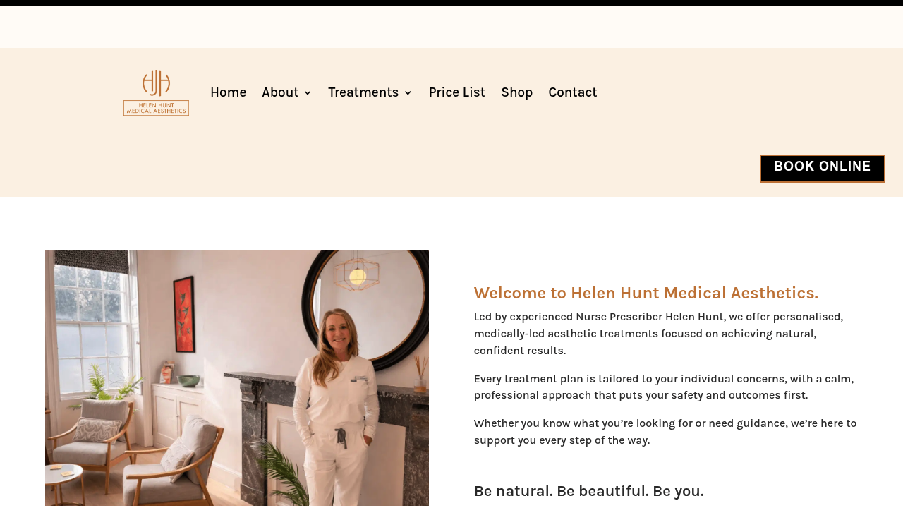 Helen Hunt Aesthetics Exeter