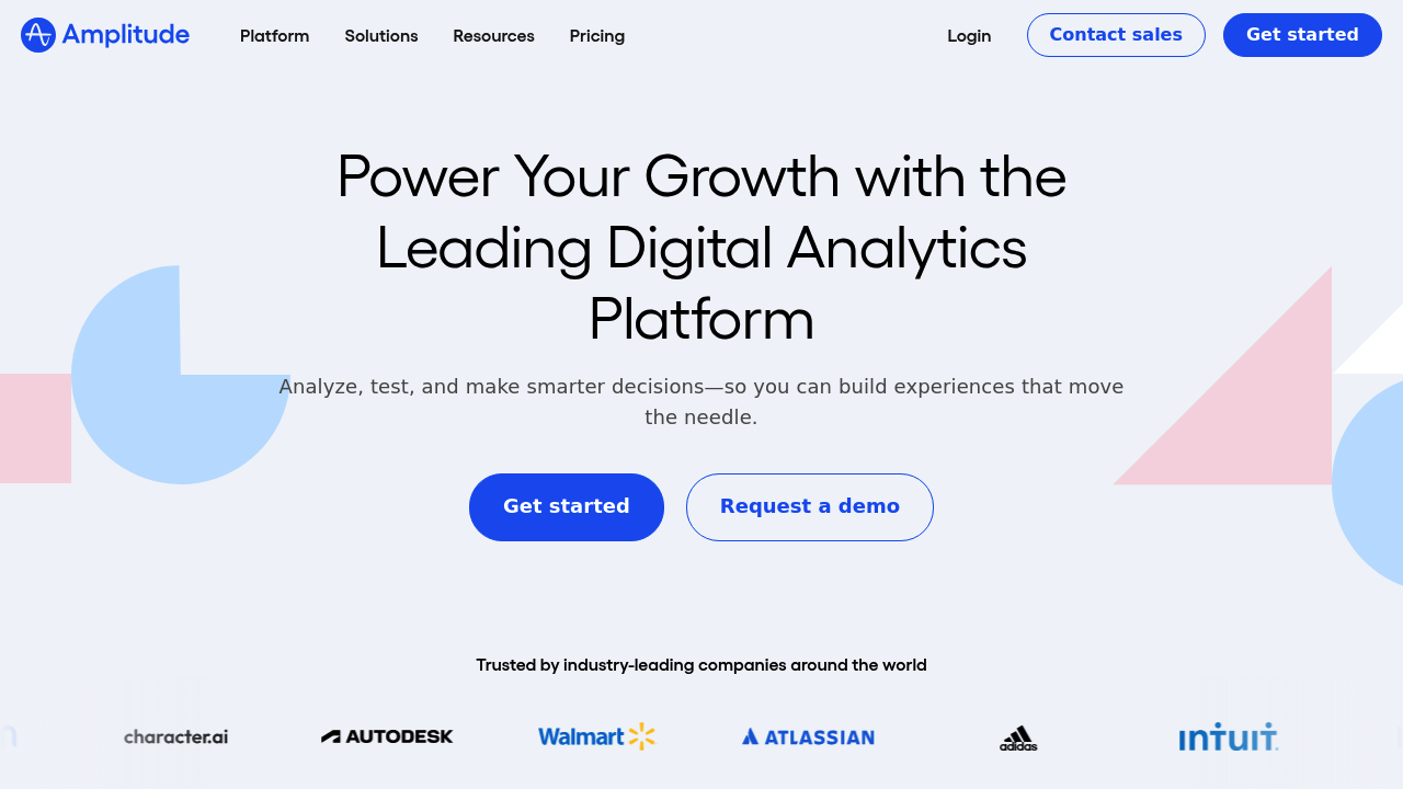 Amplitude | Product Analytics & Event Tracking Platform