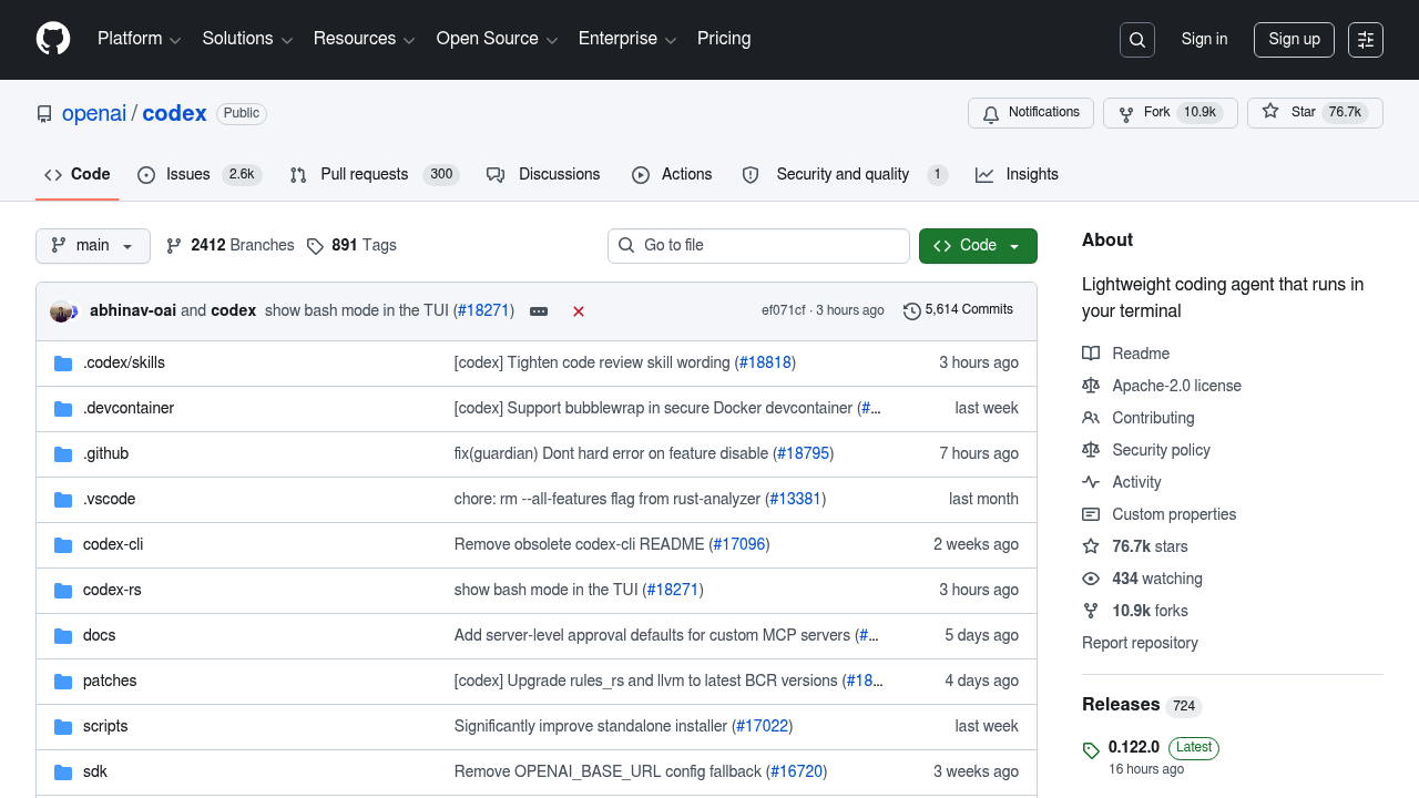 GitHub - openai/codex