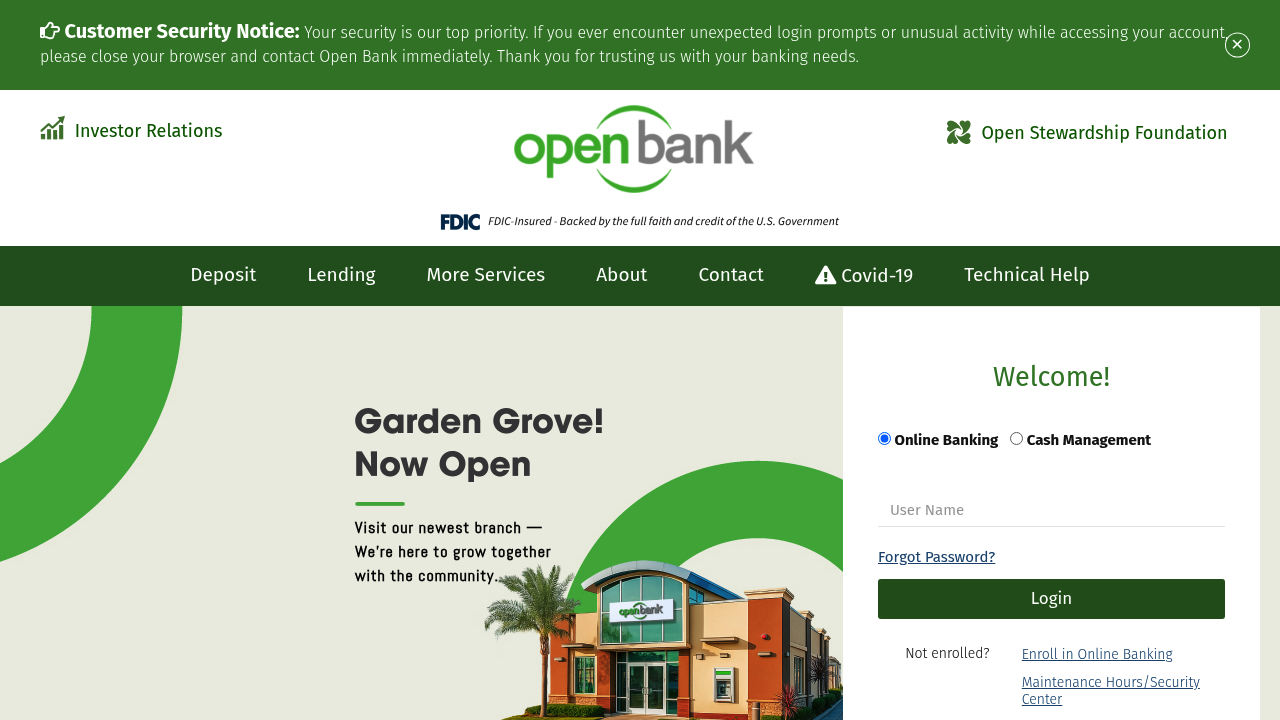 Open Bank (CA)