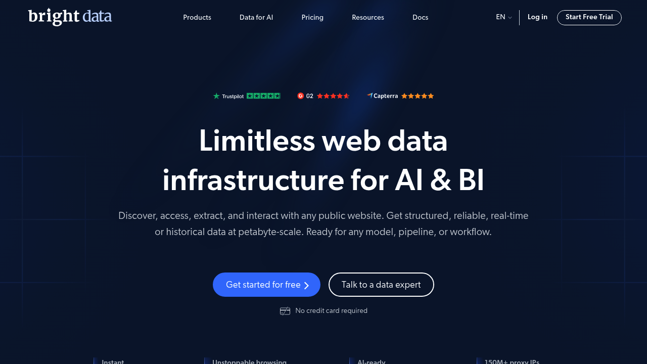 Bright Data - All in One Platform for Proxies and Web Scraping