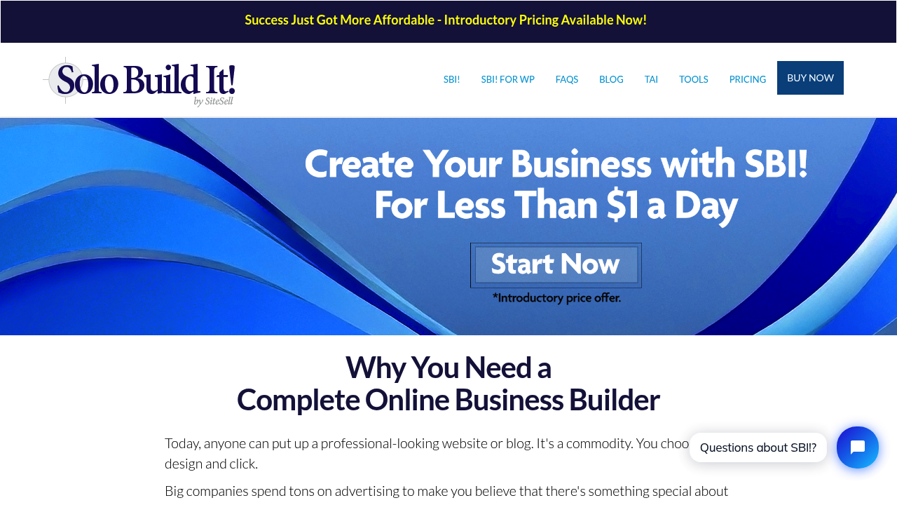 SiteSell - Solopreneurs Build a Profitable Online Business