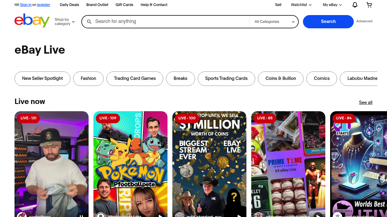 eBay Live