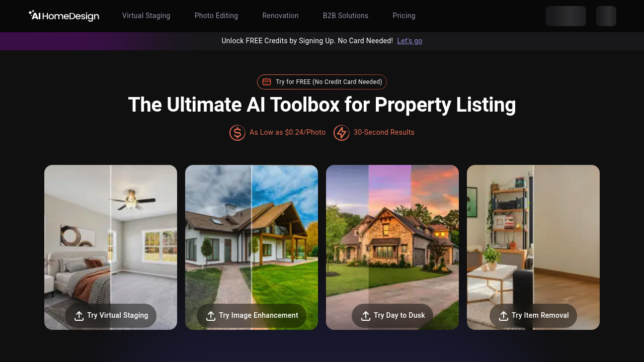 AI HomeDesign - AI Toolbox for Property Listing