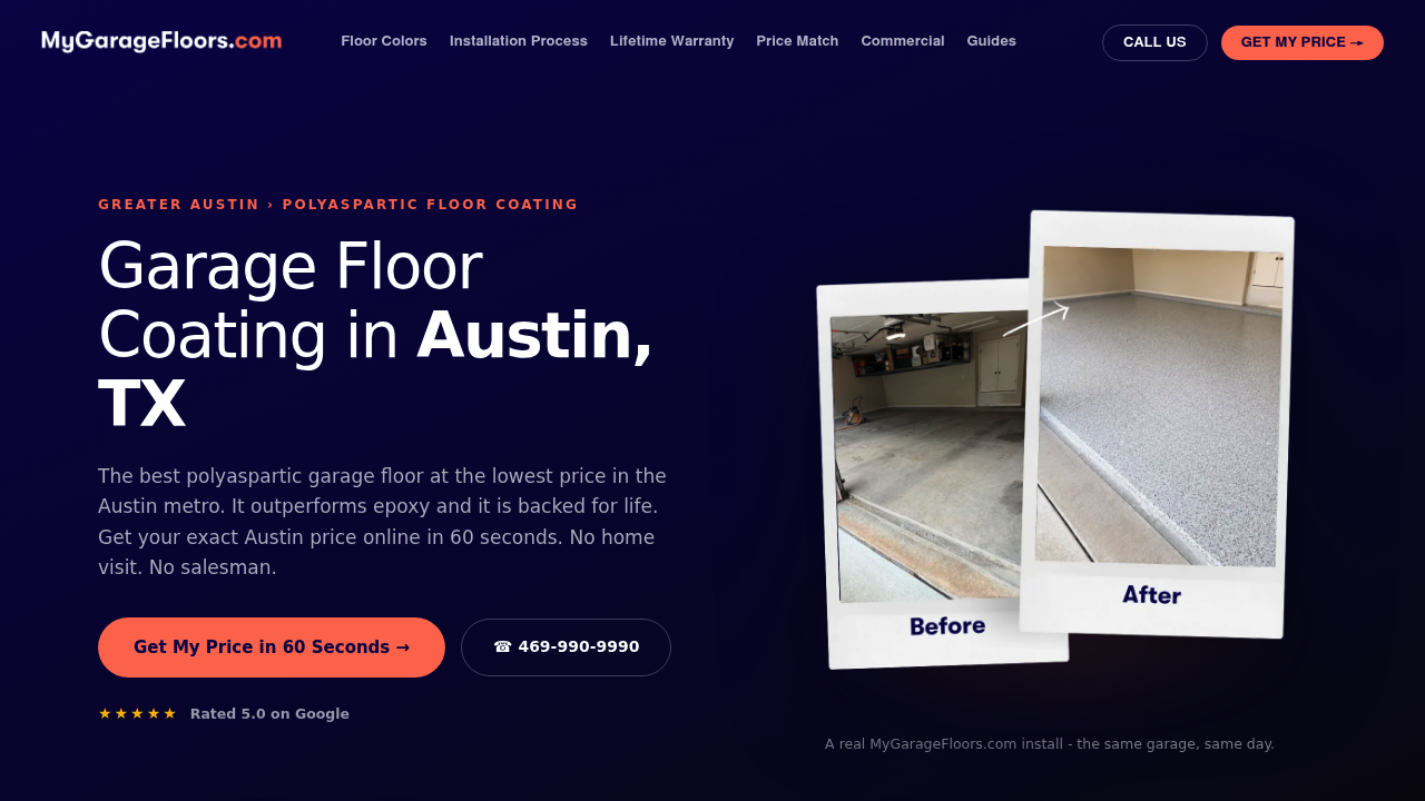 MyGarageFloors.com professional concrete services