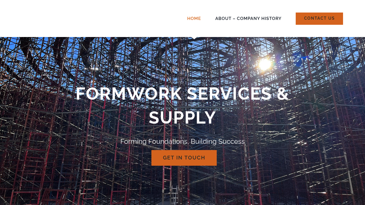 Formwork Services & Supply