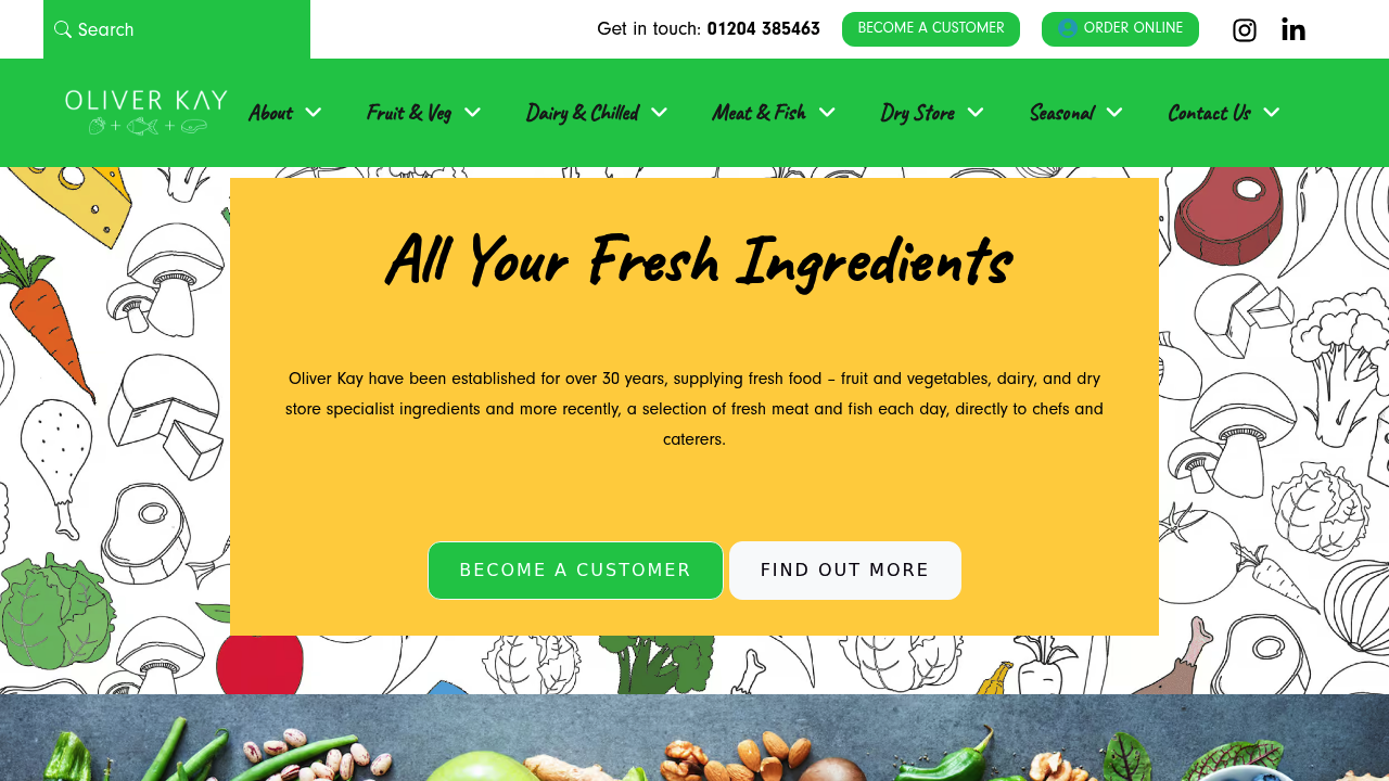 Oliver Kay fresh produce wholesale