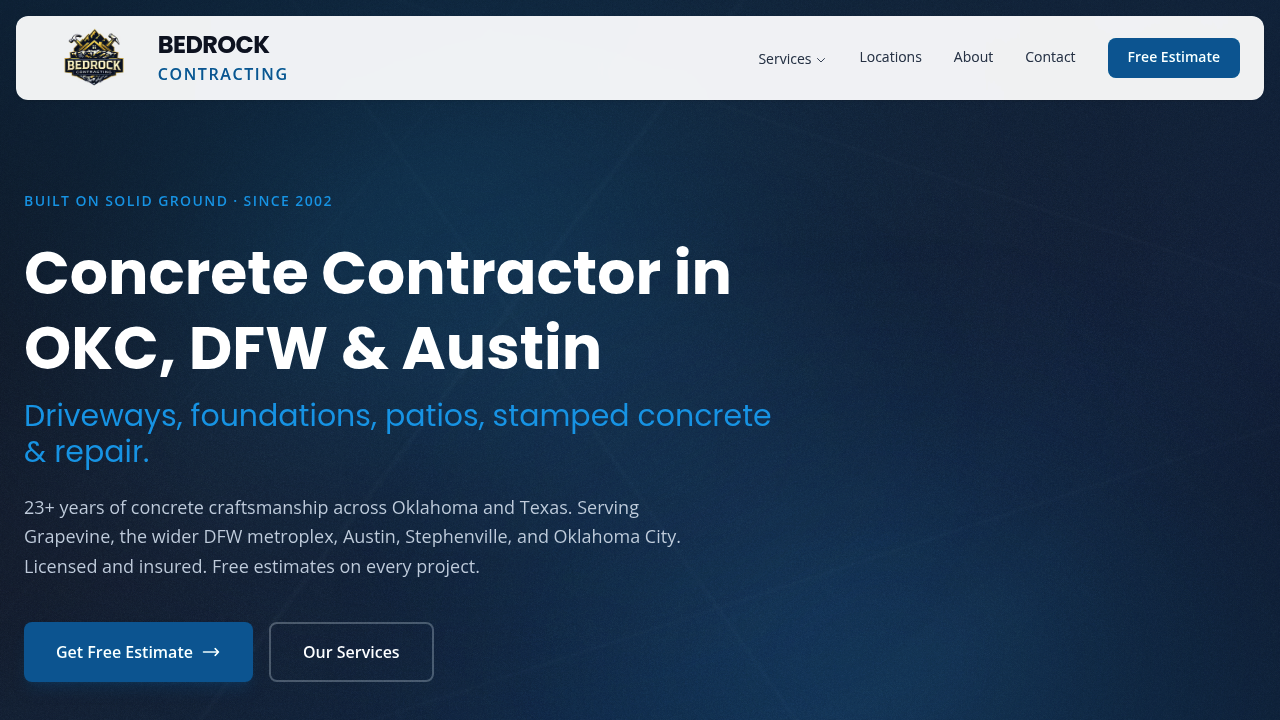 Bedrock Contracting