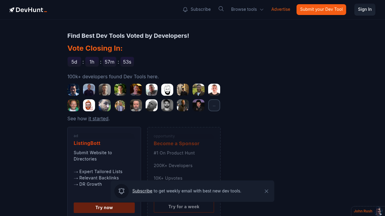 Dev Hunt