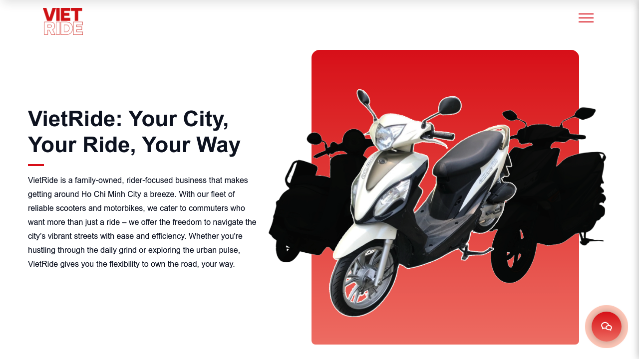 VietRide Motorbike rental Thao Dien