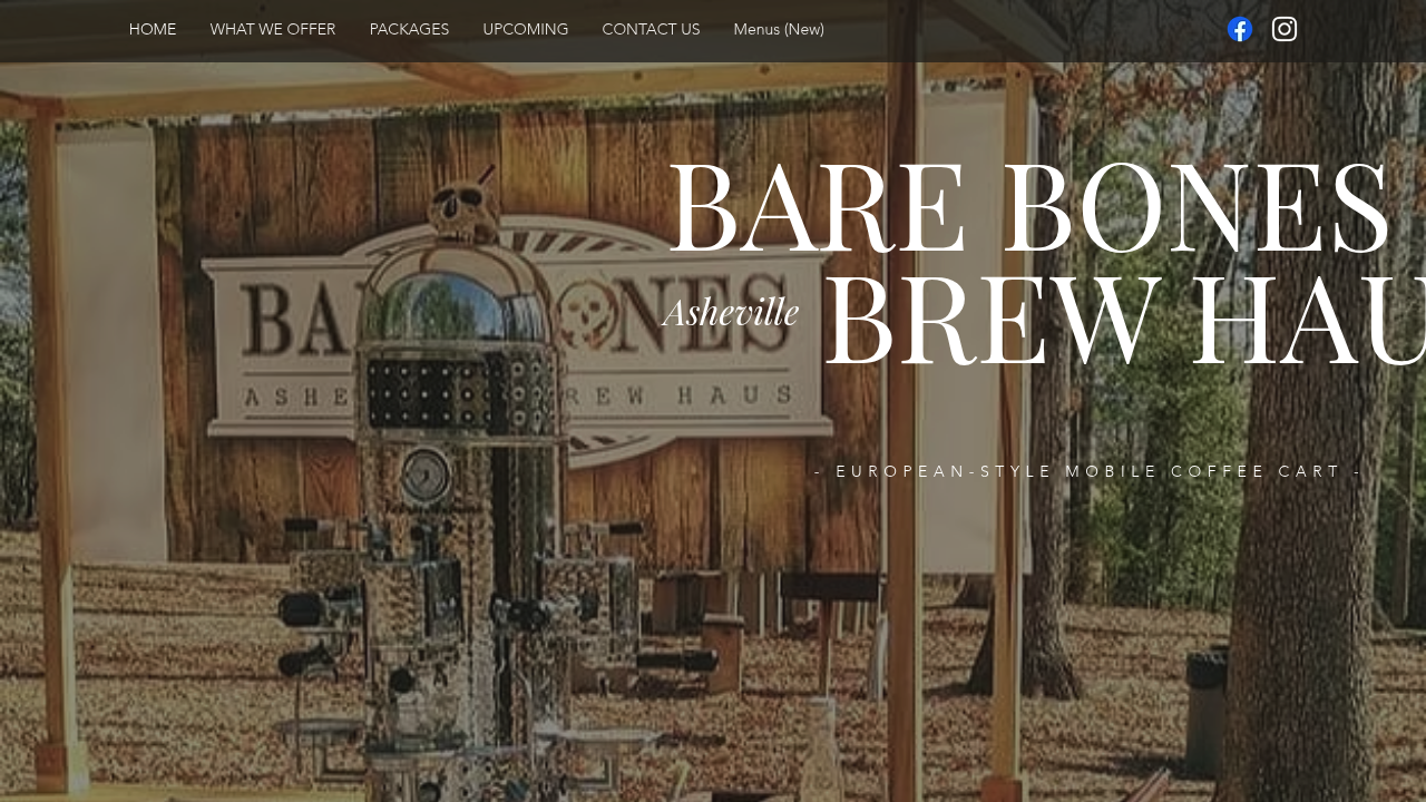 Bare Bones Brew Haus – European Coffee Trike